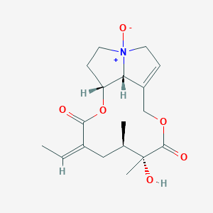 molecular formula C18H25NO6 B192360 Senecionine N-oxide CAS No. 13268-67-2
