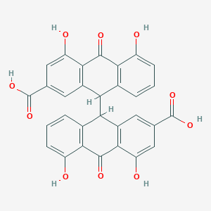 molecular formula C30H18O10 B192371 Sennidin A CAS No. 641-12-3