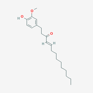 molecular formula C21H32O3 B192378 (10)-Shogaol CAS No. 36752-54-2