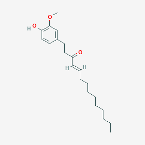 molecular formula C21H32O3 B192378 [10]-Shogaol CAS No. 36752-54-2
