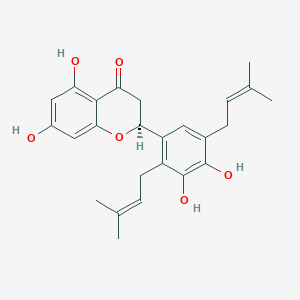 molecular formula C25H28O6 B192380 Sigmoidin A CAS No. 87746-48-3