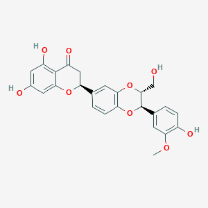 molecular formula C25H22O9 B192382 Silandrin CAS No. 70815-32-6