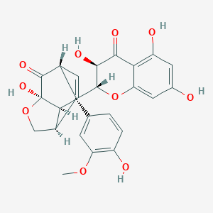 molecular formula C25H22O10 B192384 Silydianin CAS No. 29782-68-1
