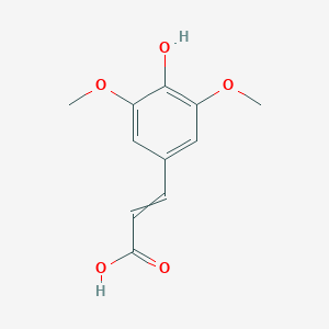 molecular formula C11H12O5 B192393 Sinapinic acid CAS No. 530-59-6
