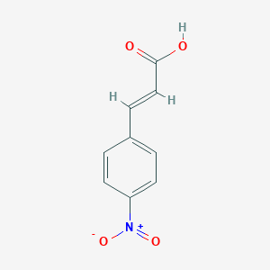 molecular formula C9H7NO4 B019240 4-硝基肉桂酸 CAS No. 619-89-6