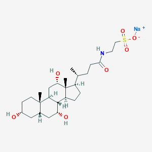 molecular formula C26H44NNaO7S B192405 Sodium taurocholate CAS No. 145-42-6
