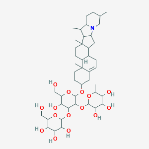 molecular formula C45H73NO15 B192411 α-龙葵碱 CAS No. 20562-02-1