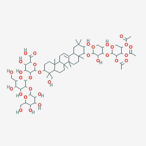 molecular formula C64H100O31 B192434 Soyasaponin Aa CAS No. 117230-33-8