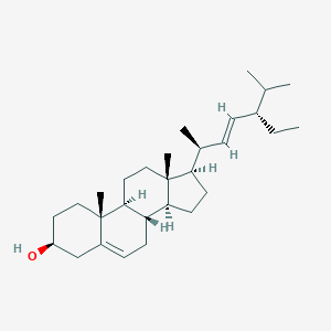 molecular formula C29H48O B192456 Stigmasterol CAS No. 83-48-7