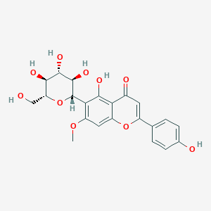 molecular formula C22H22O10 B192458 Swertisin CAS No. 6991-10-2