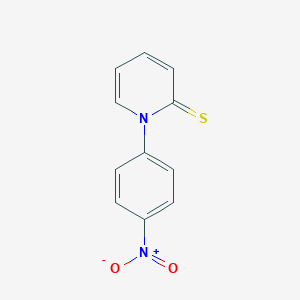 molecular formula C11H8N2O2S B019246 1-(4-Nitrophenyl)pyridine-2-thione CAS No. 103983-87-5
