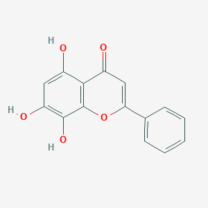 molecular formula C15H10O5 B192581 异黄芩素 CAS No. 4443-09-8