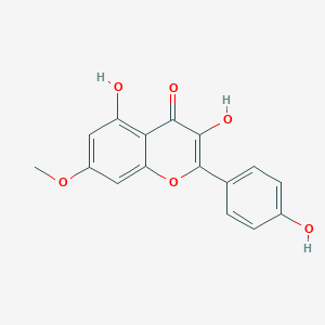 molecular formula C16H12O6 B192594 鼠李素 CAS No. 569-92-6