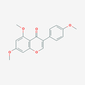 molecular formula C18H16O5 B192599 4',5,7-Trimethoxyisoflavone CAS No. 1162-82-9
