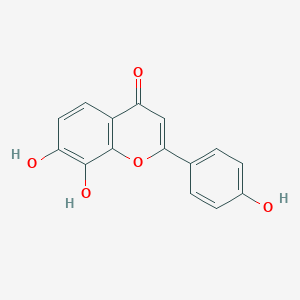 molecular formula C15H10O5 B192603 7,8,4'-Trihydroxyflavone CAS No. 147711-26-0
