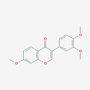 molecular formula C18H16O5 B192607 Cabreuvin CAS No. 1621-61-0