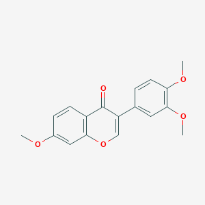 molecular formula C18H16O5 B192607 7,3',4'-Trimethoxyisoflavone CAS No. 1621-61-0