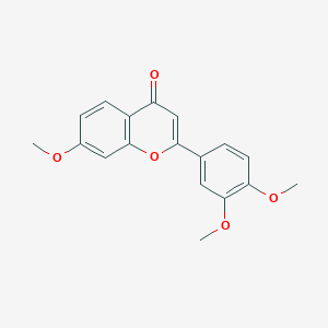 molecular formula C18H16O5 B192611 7,3',4'-Trimethoxyflavone CAS No. 22395-24-0