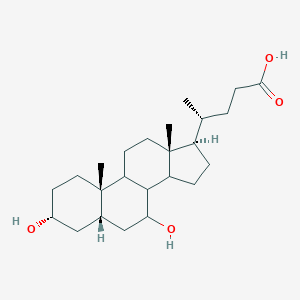 molecular formula C24H40O4 B192624 熊去氧胆酸 CAS No. 128-13-2