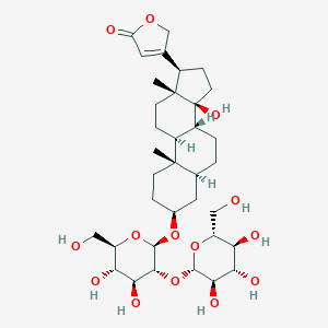 molecular formula C35H54O14 B192631 Uzarin CAS No. 20231-81-6