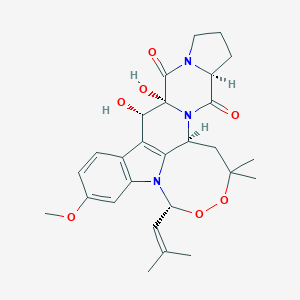 molecular formula C27H33N3O7 B192650 Verruculogen CAS No. 12771-72-1
