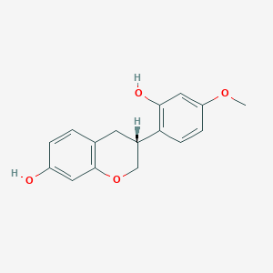 molecular formula C16H16O4 B192651 (-)-Vestitol CAS No. 35878-41-2