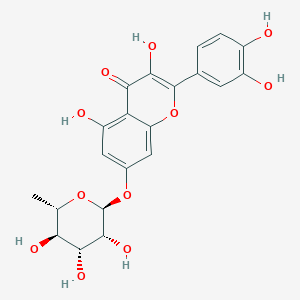 molecular formula C21H20O11 B192653 Quercetin 7-O-rhamnoside CAS No. 22007-72-3