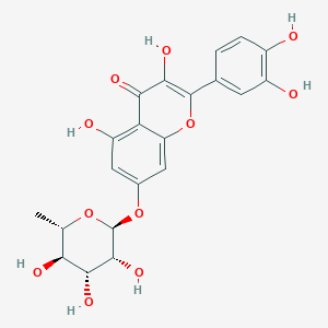 molecular formula C21H20O11 B192653 Vincetoxicoside B CAS No. 22007-72-3
