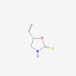 molecular formula C5H7NOS B192660 (+-)-Goitrin CAS No. 13190-34-6