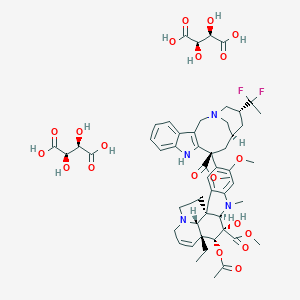 molecular formula C53H66F2N4O20 B192661 Vinflunine Ditartrate CAS No. 194468-36-5