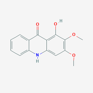 molecular formula C15H13NO4 B192681 Xanthoxoline CAS No. 17014-43-6