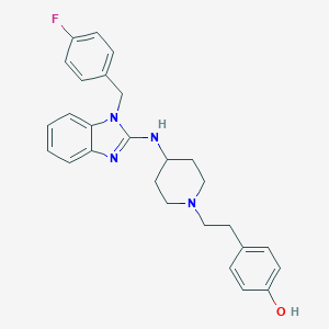 molecular formula C27H29FN4O B192726 Desmethylastemizole CAS No. 73736-50-2