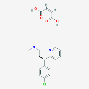 molecular formula C20H23ClN2O4 B192745 Dexchlorpheniramine Maleate CAS No. 2438-32-6