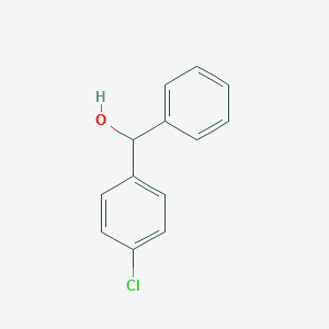 molecular formula C13H11ClO B192747 4-Chlorobenzhydrol CAS No. 119-56-2