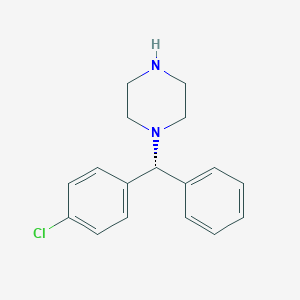 molecular formula C17H19ClN2 B192777 (R)-1-((4-chlorophenyl)(phenyl)methyl)piperazine CAS No. 300543-56-0