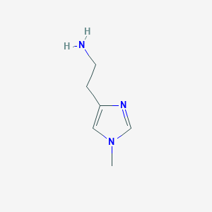 molecular formula C6H11N3 B192778 1-Methylhistamine CAS No. 501-75-7