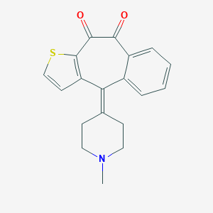 2-(1-Methylpiperidin-4-ylidene)-6-thiatricyclo[8.4.0.03,7]tetradeca-1(14),3(7),4,10,12-pentaene-8,9-dione