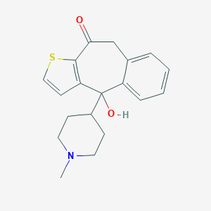 molecular formula C19H21NO2S B192782 4-Hydroxy Ketotifen CAS No. 126939-27-3