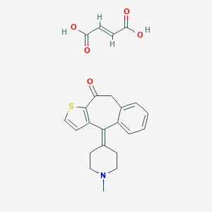molecular formula C23H23NO5S B192783 Ketotifen fumarate CAS No. 34580-14-8