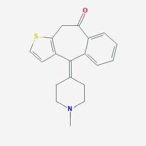 molecular formula C19H19NOS B192784 9-Oxo Ketotifen CAS No. 34580-09-1