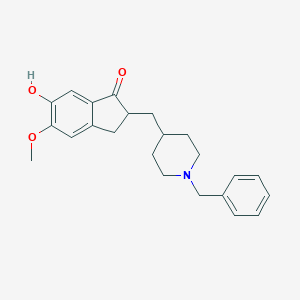molecular formula C23H27NO3 B192804 6-o-Desmethyldonepezil CAS No. 120013-56-1