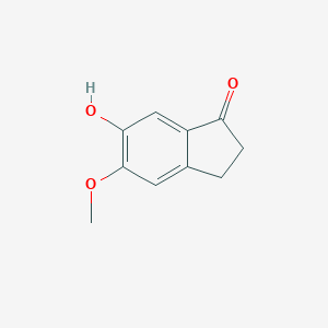 B192822 6-Hydroxy-5-methoxy-1-indanone CAS No. 90843-62-2