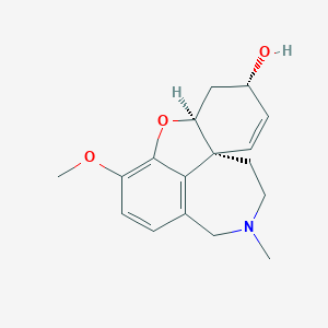 molecular formula C17H21NO3 B192827 Epigalantamine CAS No. 1668-85-5