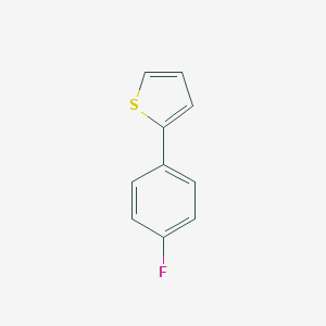 molecular formula C10H7FS B192845 2-(4-Fluorophenyl)thiophene CAS No. 58861-48-6