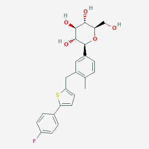 molecular formula C24H25FO5S B192856 Canagliflozin CAS No. 842133-18-0