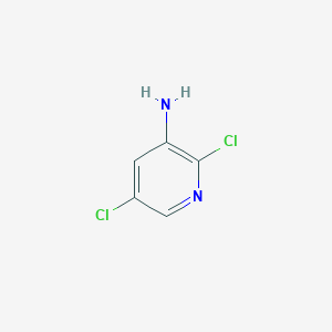 molecular formula C5H4Cl2N2 B019286 3-氨基-2,5-二氯吡啶 CAS No. 78607-32-6