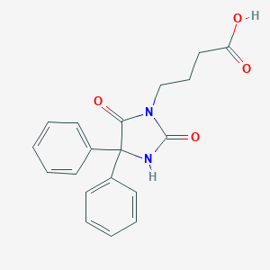 5,5-Diphenylhydantoin-3-butyric acid
