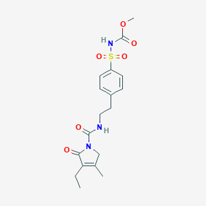 molecular formula C18H23N3O6S B192890 格列美脲 CAS No. 119018-30-3