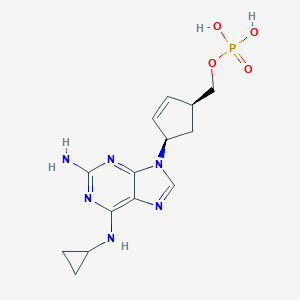 molecular formula C14H19N6O4P B192913 Abacavir 5'-phosphate CAS No. 136470-77-4