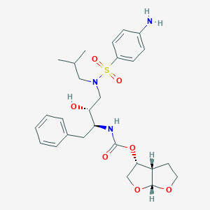 molecular formula C27H37N3O7S B192927 达芦那韦 CAS No. 206361-99-1